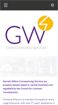 Mobile Screenshot of garnettwilson.co.uk