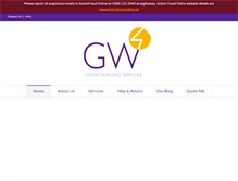 Tablet Screenshot of garnettwilson.co.uk